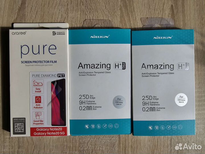 Пленка и стекло Samsung Note 20