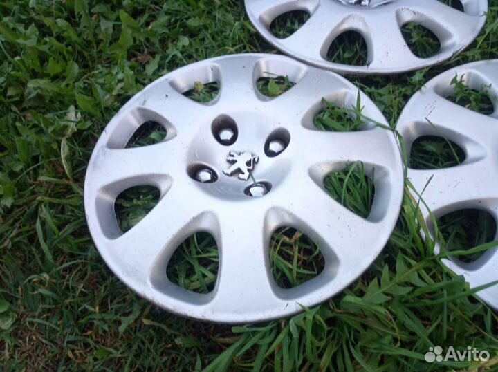 Колпаки peugeot r15 Пежо