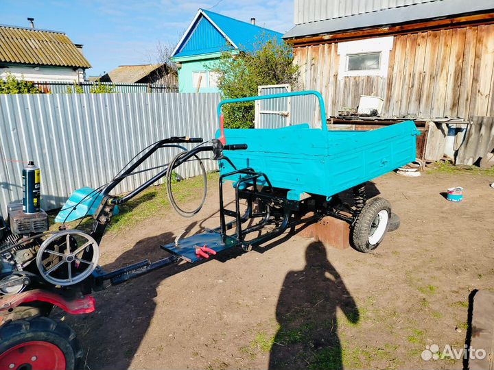 Прицеп для мотоблока самодельный