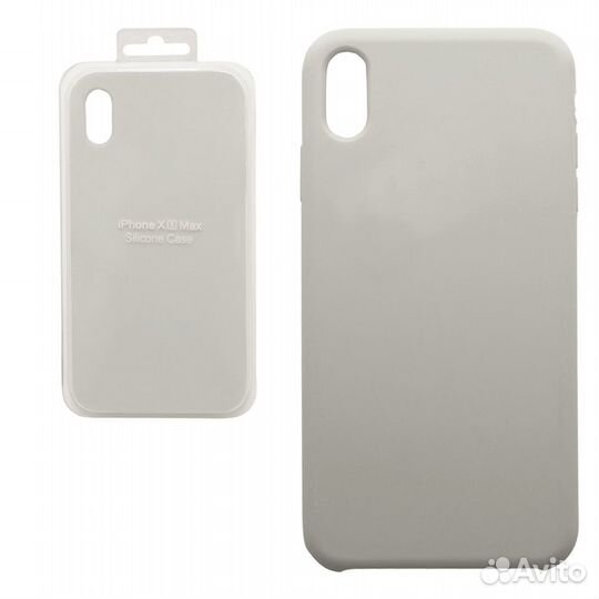 Чехол i XS MAX Silicone Case матовый Soft-Touch