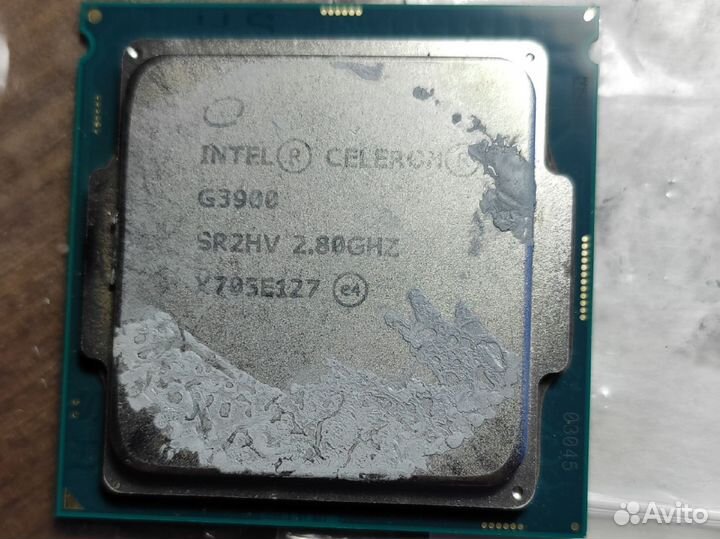 Процессор intel celeron G3900 LGA1151