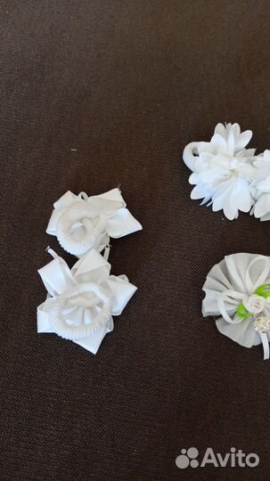 Резинки для волос детские, новые, цена за все