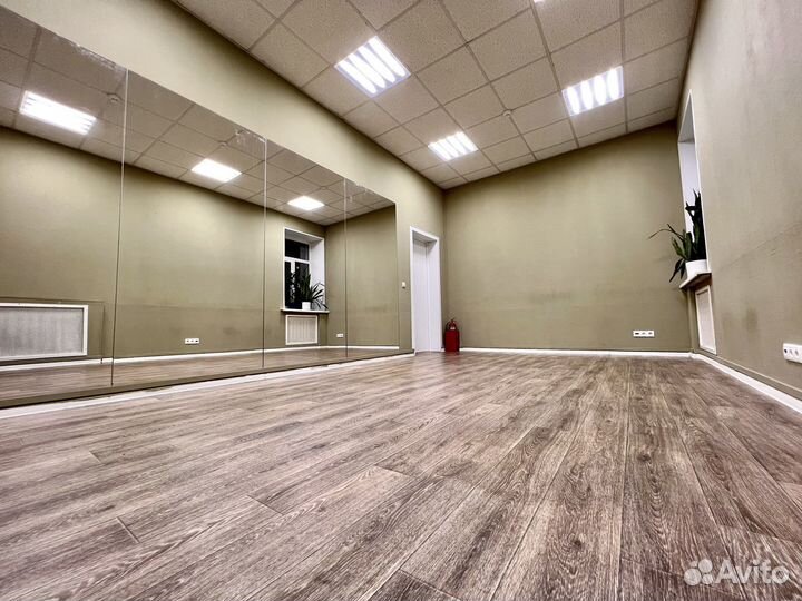 Аренда зала (почасовая) для танцев, фитнеса, йоги