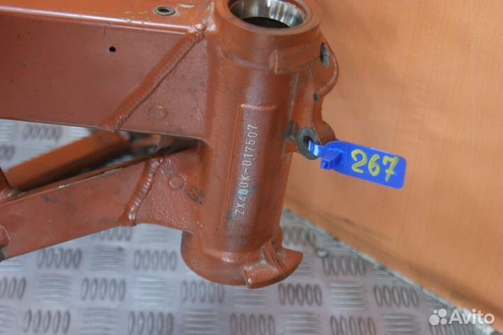 Рама с документами Kawasaki ZZR400-1