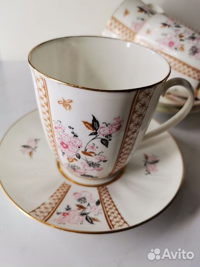 Лфз (СССР) чашка с блюдцем