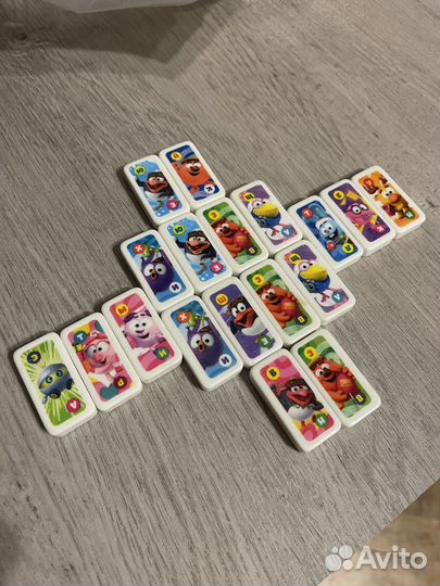 Домино лента смешарики