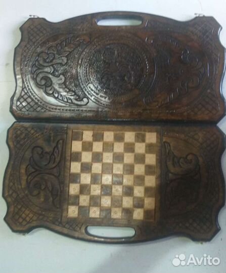 Нарды ручной работы резные