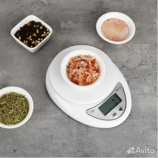 Весы кухонные NEW, электронные, до 5 кг