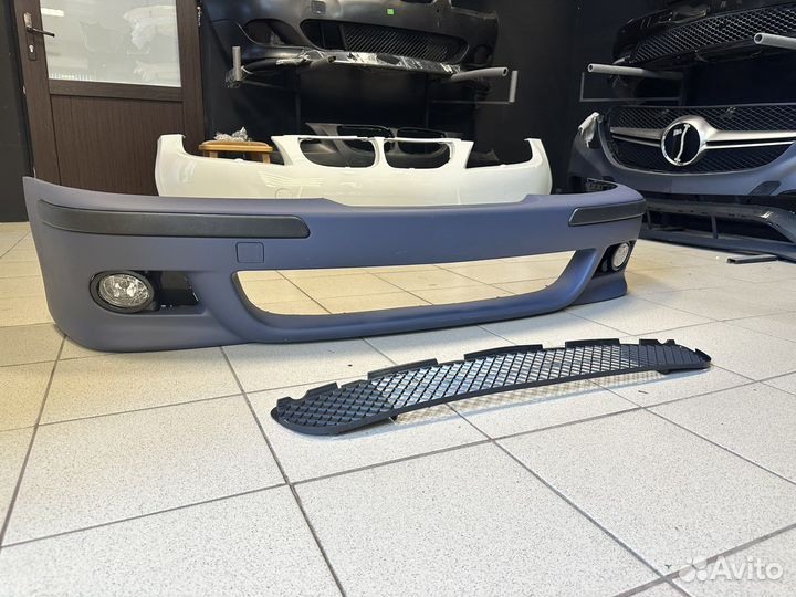 Bmw e39 передний бампер М5 с птф