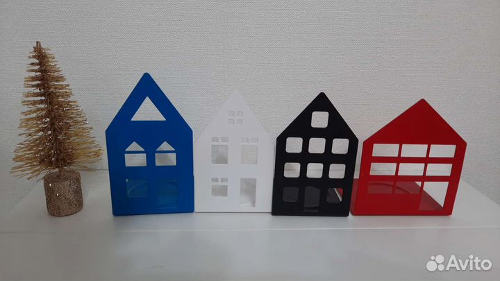 Подсвечники 4шт IKEA