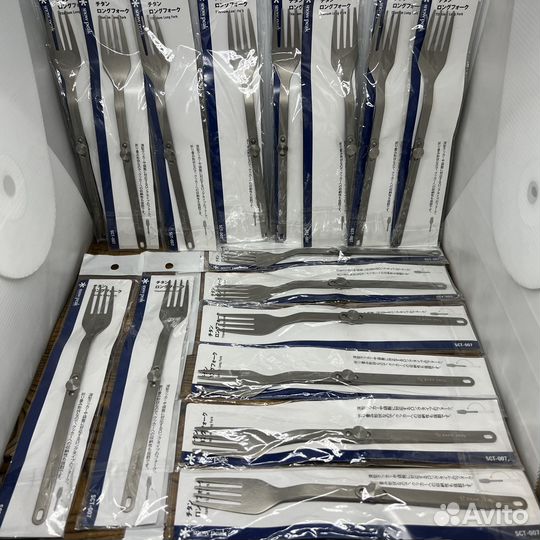 Складная титановая вилка Snow Peak SCT-007