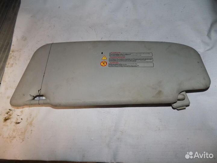 Козырек солнцезащитный (внутри) Qashqai (J10) 2006