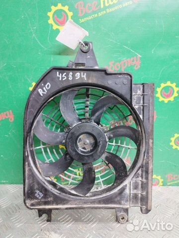 Диффузор вентилятор охлаждения Kia Rio седан 2017