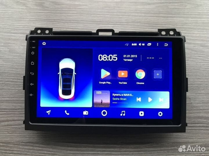 Магнитола Toyota Prado 120 Teyes CC2L plus