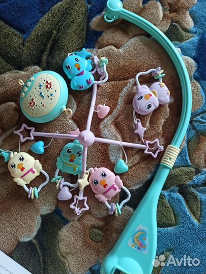 Мобиль на кроватку с проектором