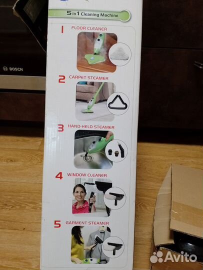 Паровая швабра H2O MOP5