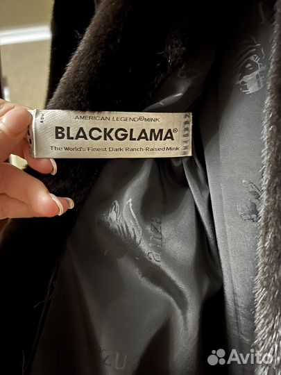 Шуба норковая blackglama