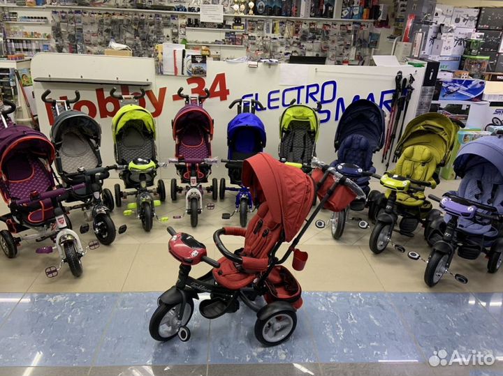 Велосипеды трехколесные детские ассортимент