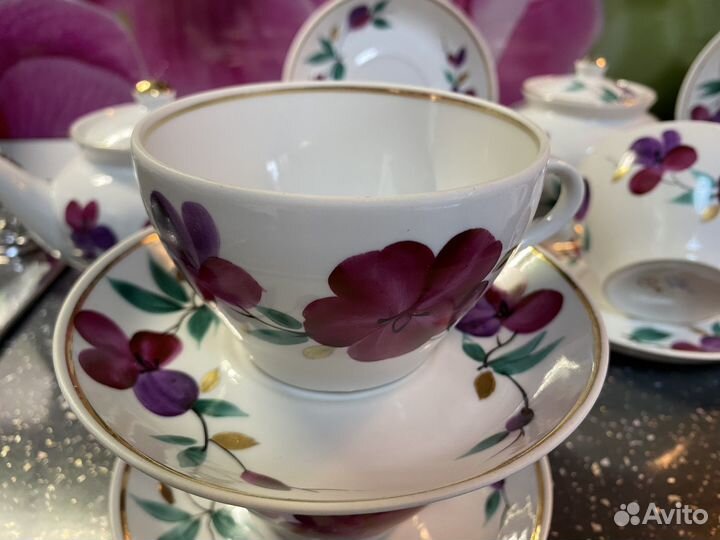 Сервиз фарфоровый Пролетарий. СССР