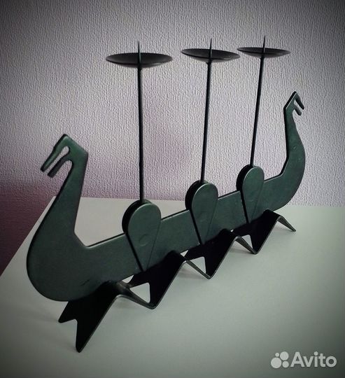 Подсвечник корабль 70-80гг СССР