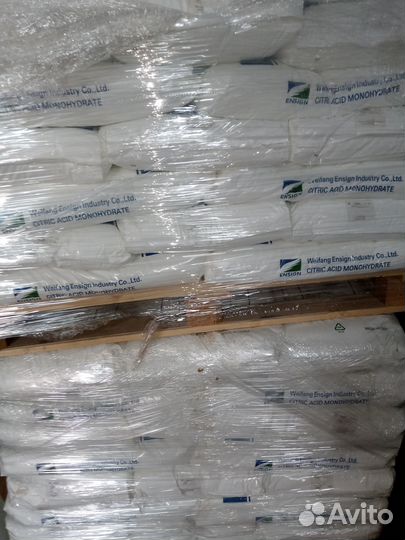 Лимонная кислота пищевая,моногидрат, от 25 кг