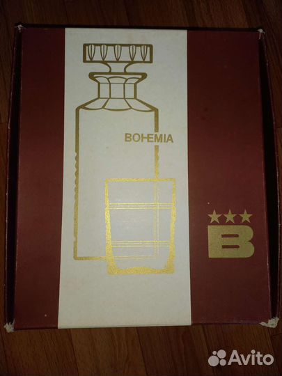 Бокалы богемский хрусталь