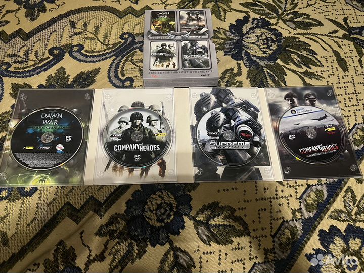 Сборник игр Ultimate Strategy Pack Box (рс)