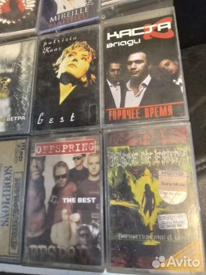 Аудиокассеты разные