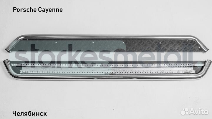 Подножки Porsche Cayenne Classik