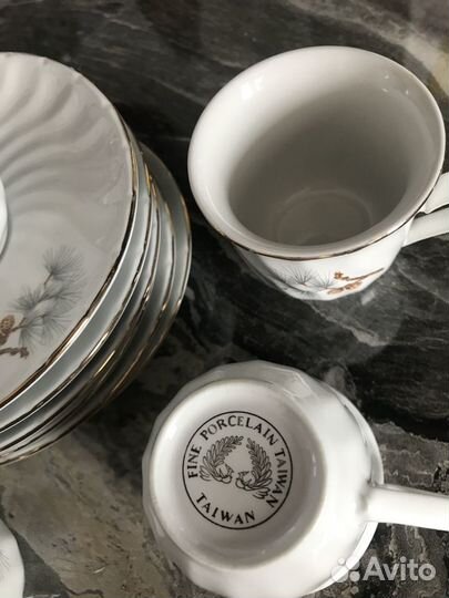 Кофейный набор. Китайский фарфор. новый