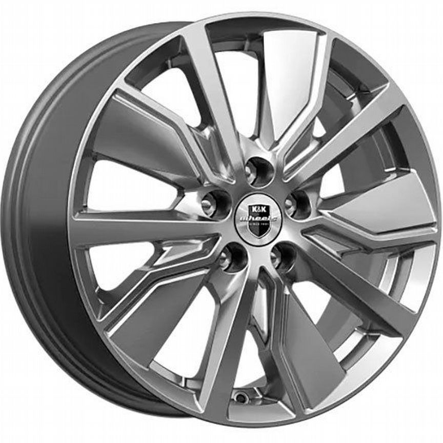 Диски K&K Гамбит 6.5x16 5x114.3 ET45 D66.1 Дарк платинум