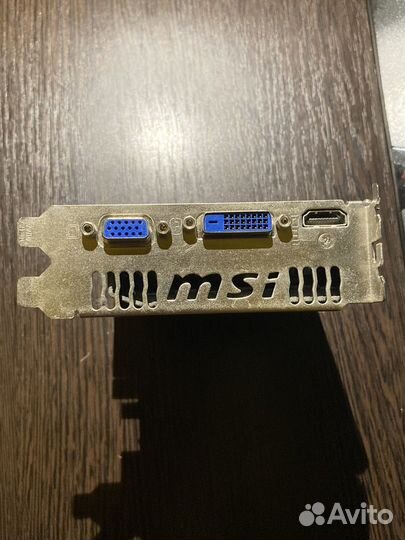 Видеокарта msi geforce gt 640