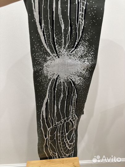 Шарф дрейн аниме большой крылья новый серый