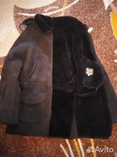 Дубленка натуральная мужская 48 50 размер