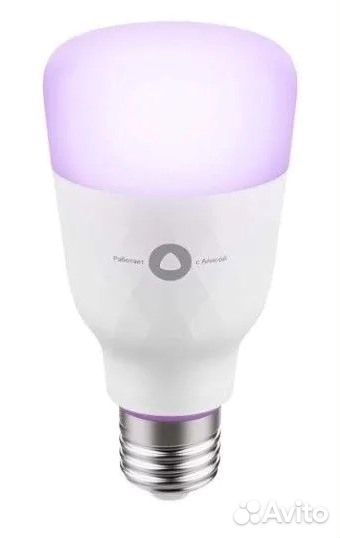 Умная лампа Яндекс E27 цветная 8 Вт Wi-Fi