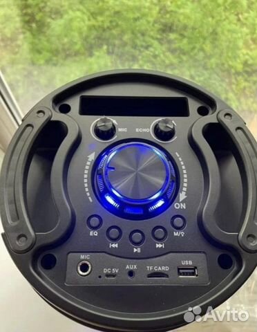 Супер басс караоке колонка динамик портативная