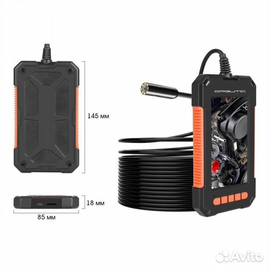 Видеоэндоскоп эндоскоп с экраном, гибкая камера