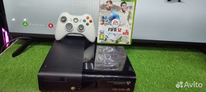 Игровая приставка xbox 360 500гб+игры