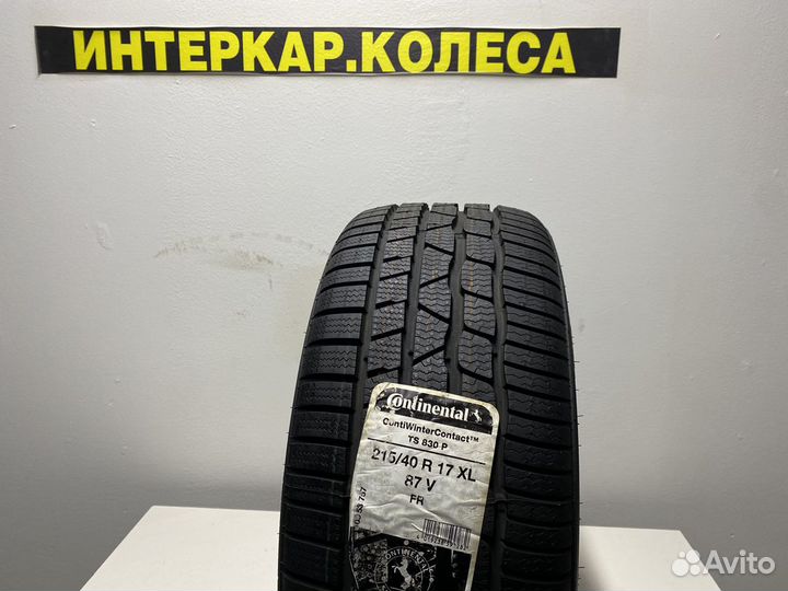 Continental ContiWinterContact TS 830 P 215/40 R17 87V