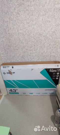 Телевизор SMART tv 43 4к dexp U43H8000E
