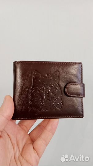 Кошелек мужской натуральная кожа