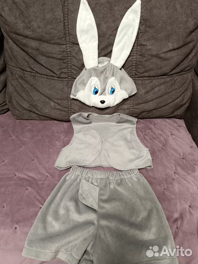 Новогодний костюм зайчик