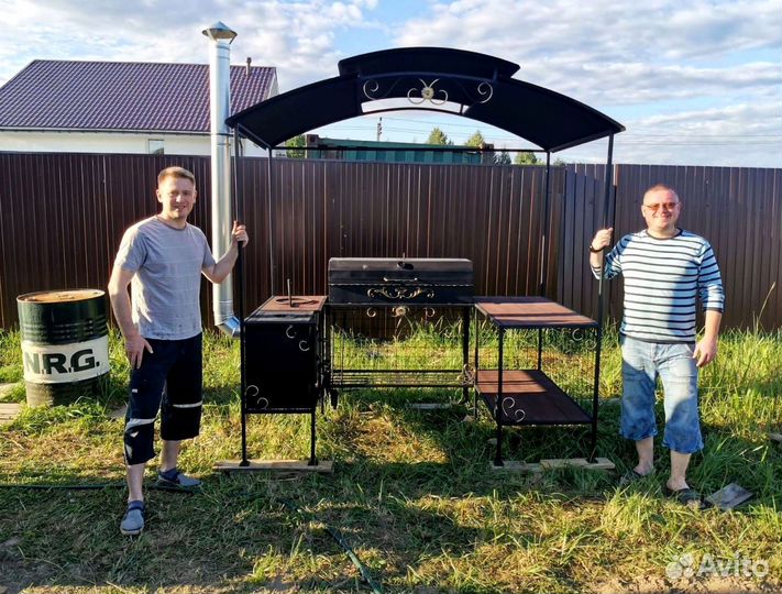 Мангал из стали