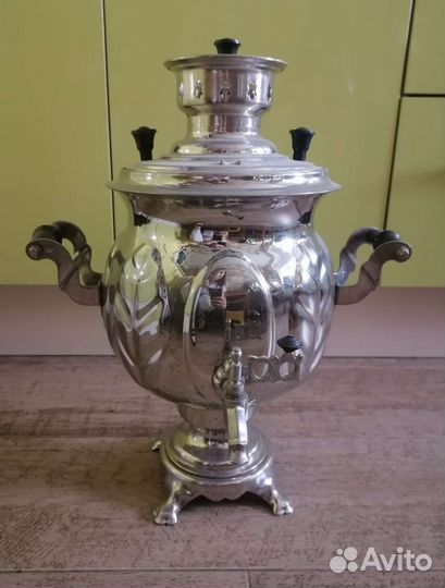 Самовар комбинированный угольный /электро не б/у