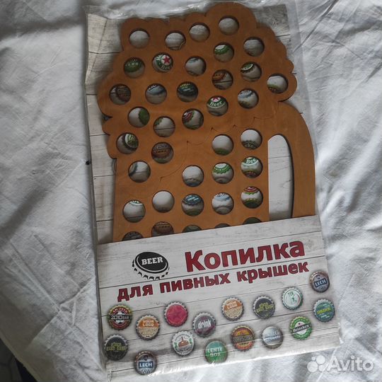 Копилка для пивных крышек