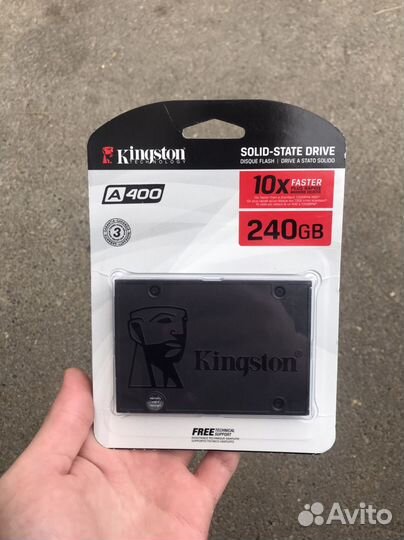 Накопитель SSD Kingston A400