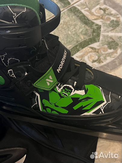 Коньки детские раздвижные nordway