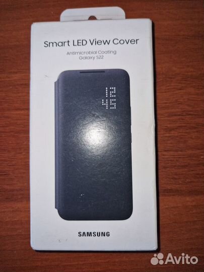 Чехол-книжка SMART LED View Cover для Samsung S22