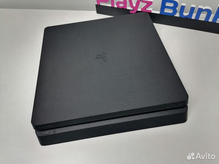 Sony PS4 Slim 2джойстика, 2диска