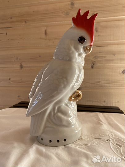 Фарфоровый попугай